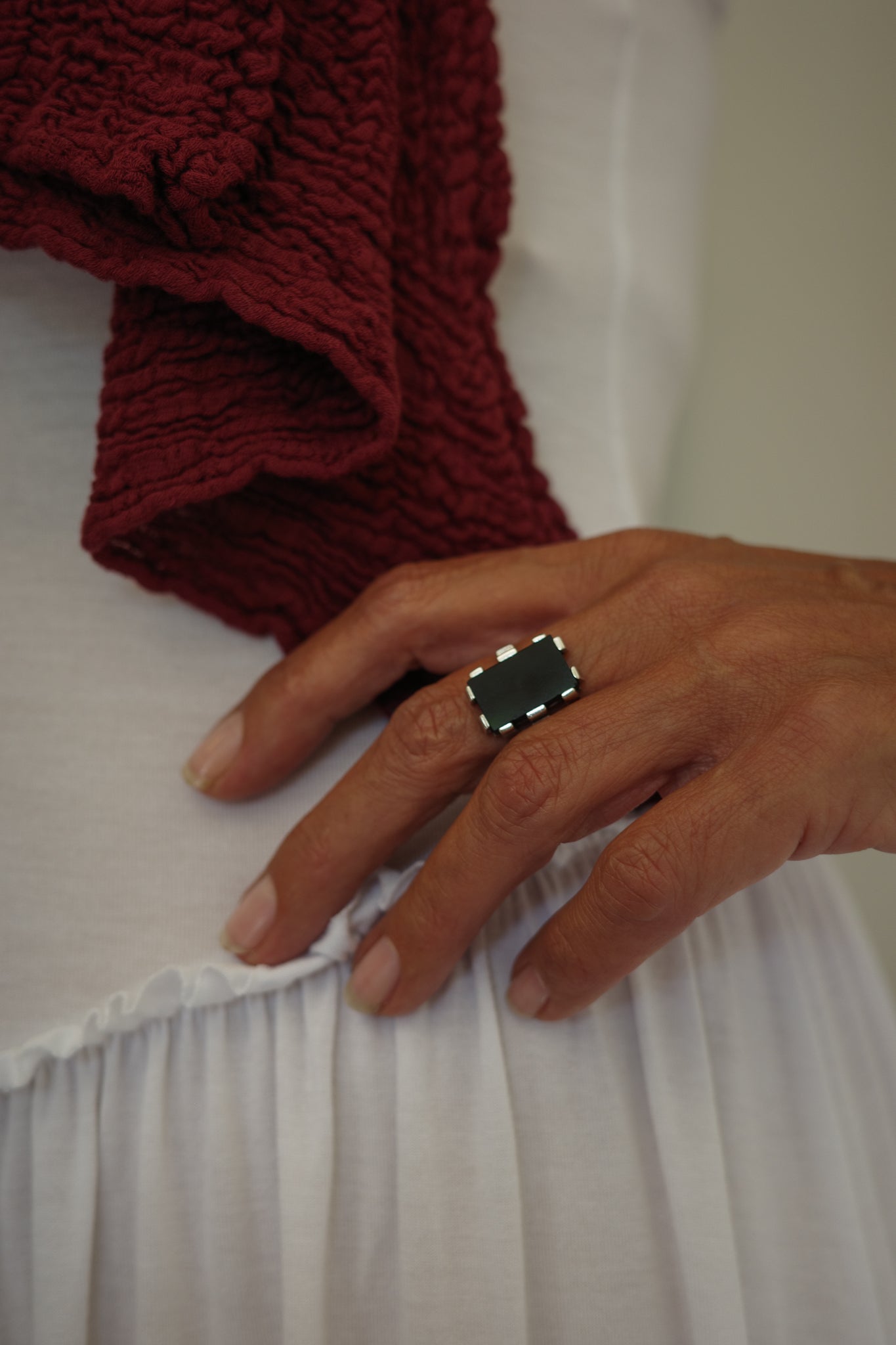 Art Deco Square Ring