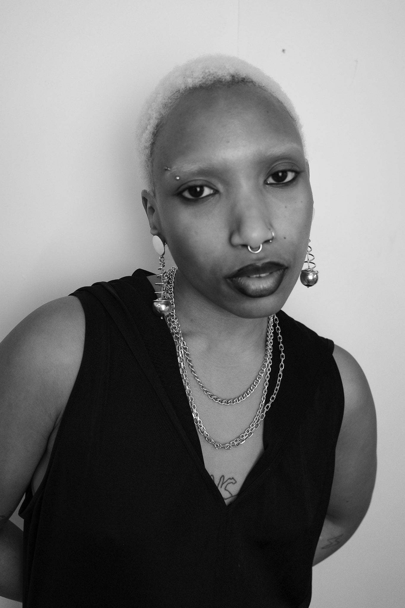 Soft square cable chain necklace