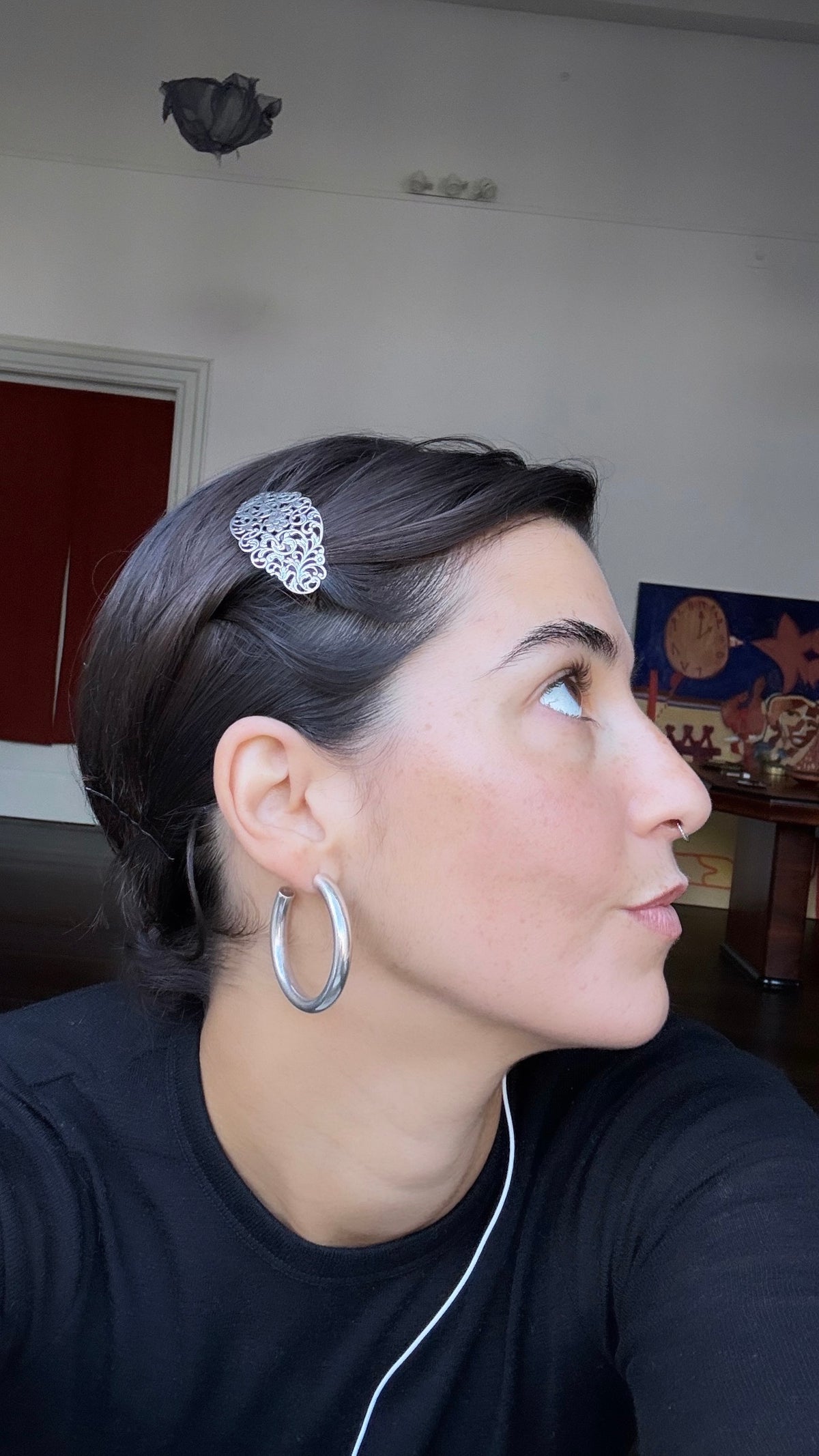 Floral hair piece