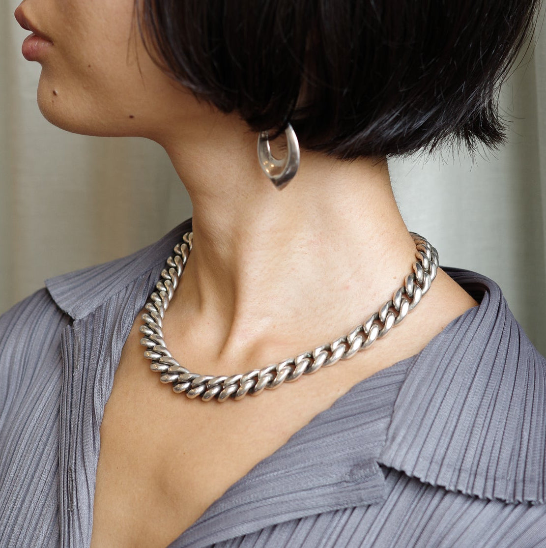 Franz Scheurle 70s chunky curb link chain