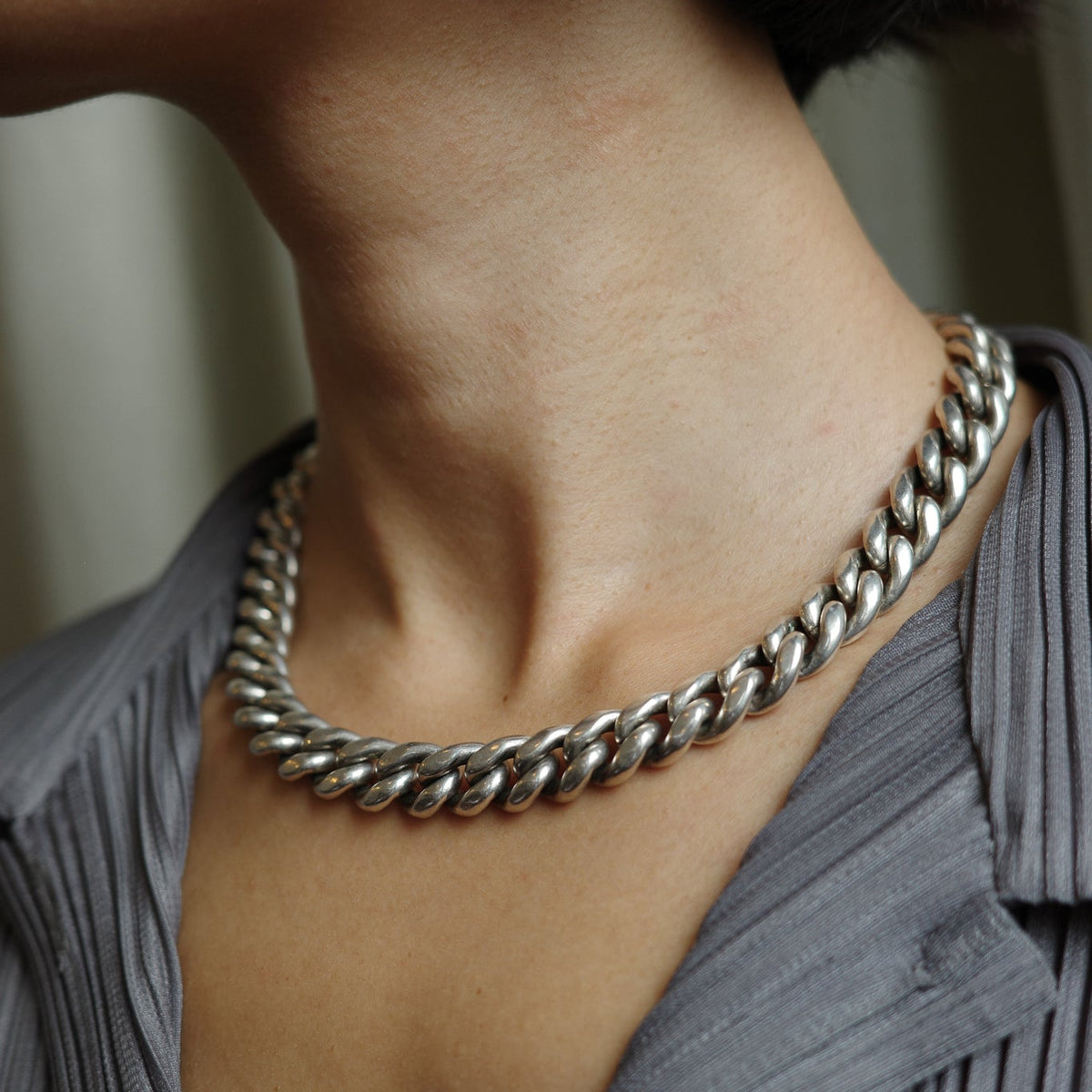 Franz Scheurle 70s chunky curb link chain