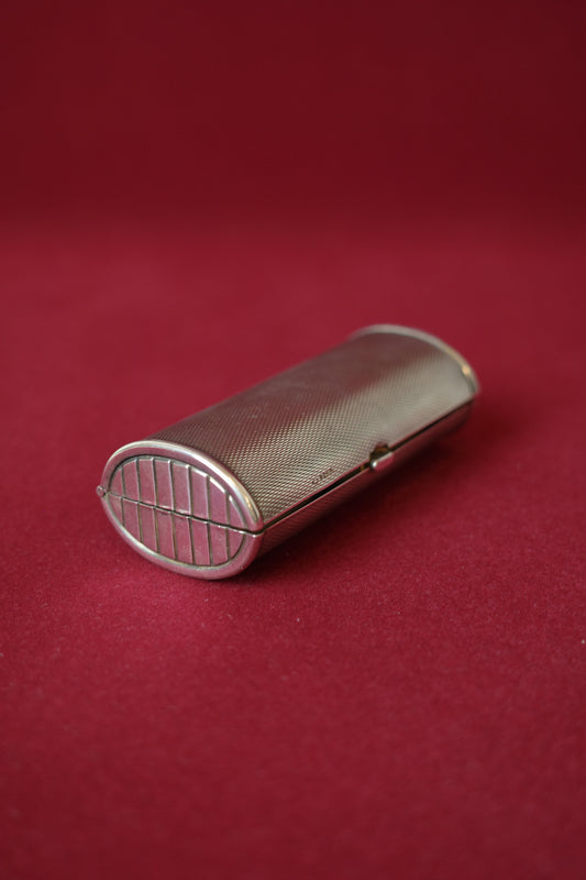 Danish silver cigarette case
