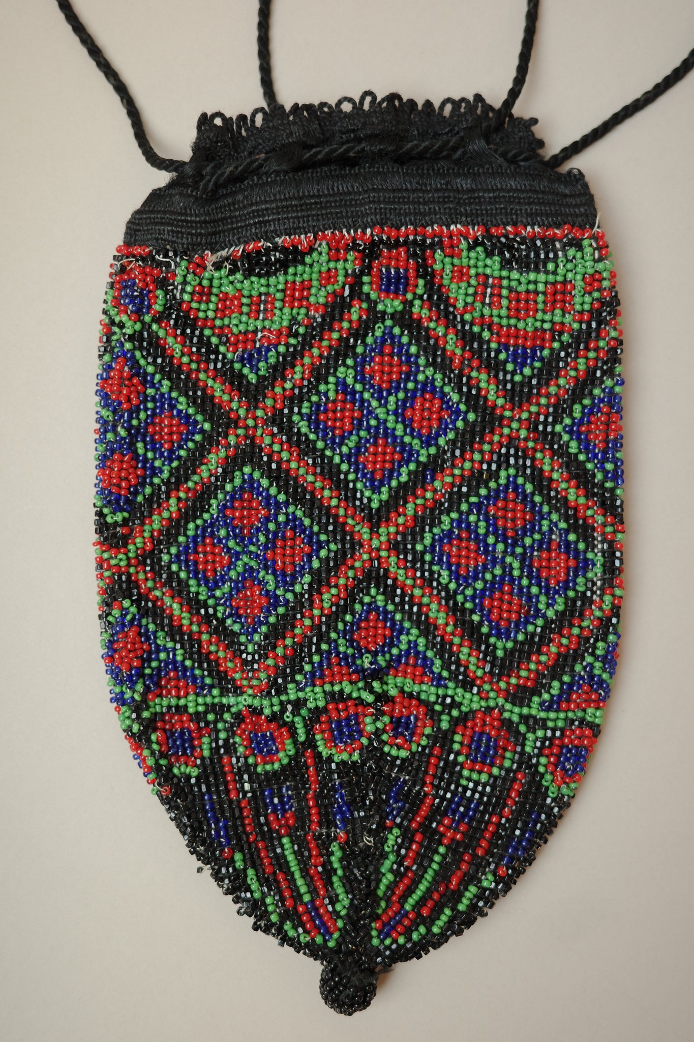 Danish beaded pouch