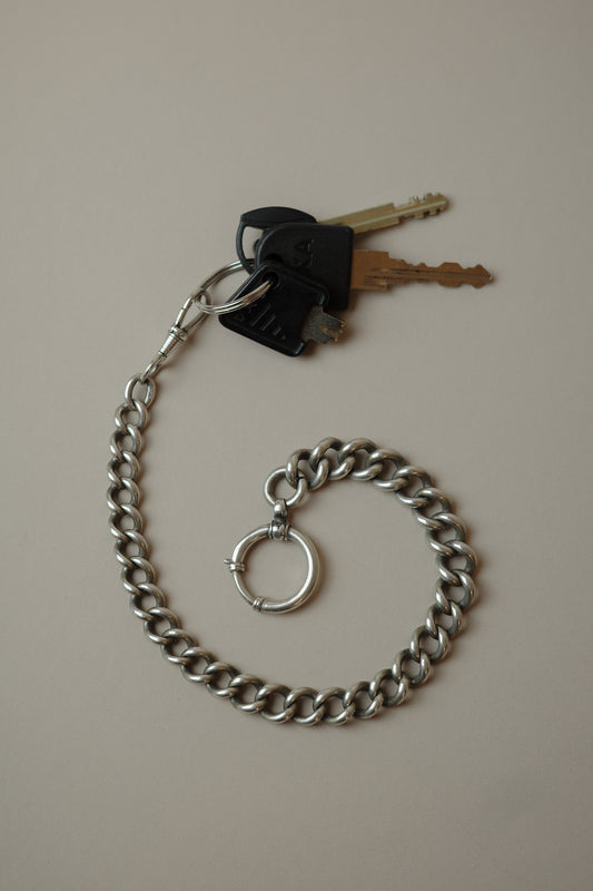 Vintage Pocket-Watch Chain (Repurposed Key Chain)