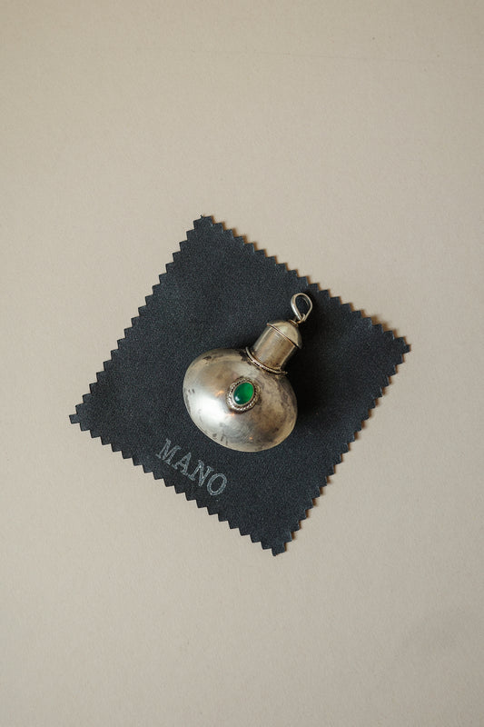 Silver Tobacco/Charm Holder Pendant (Vintage)