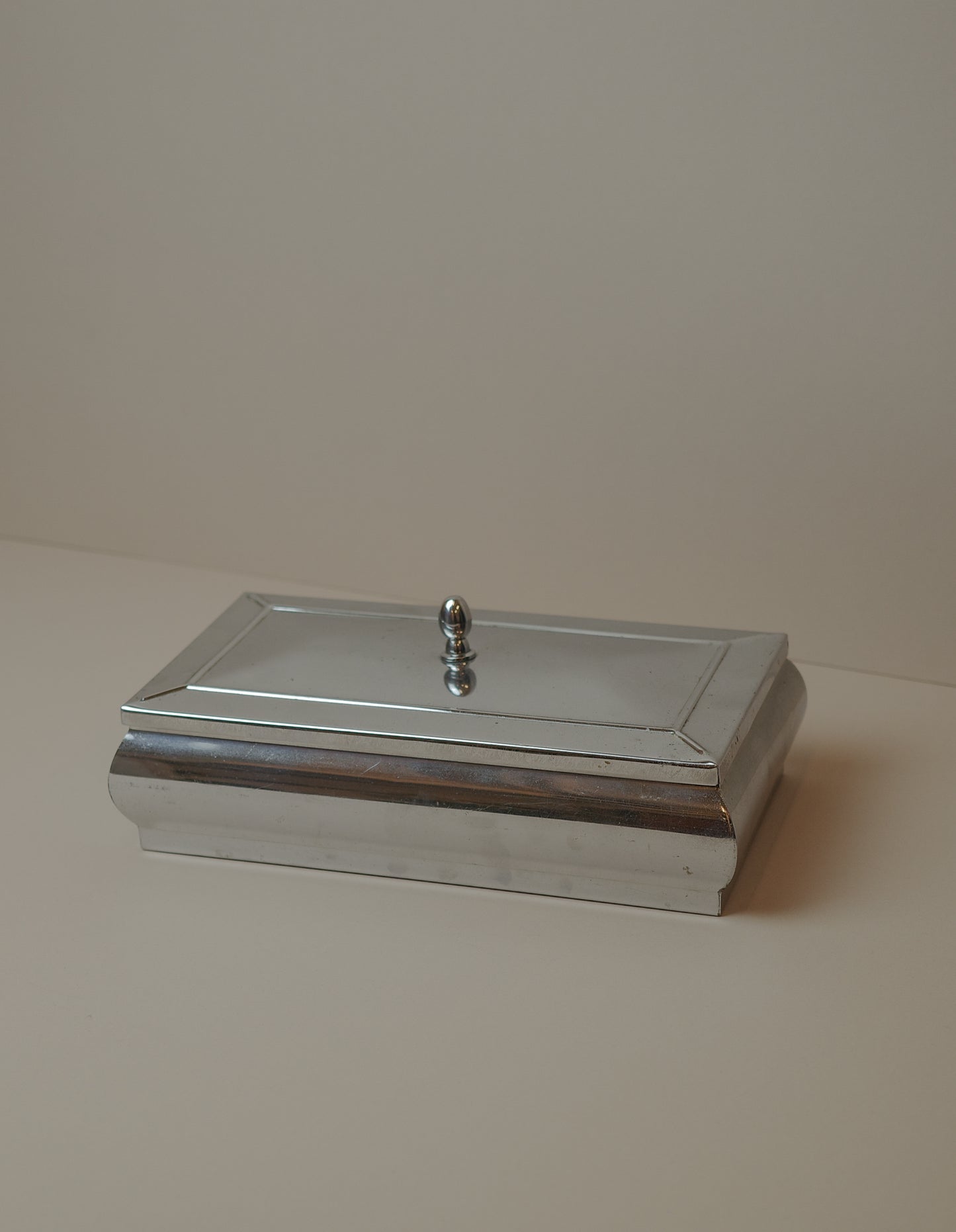 Chrome Art Deco Box (1930s)