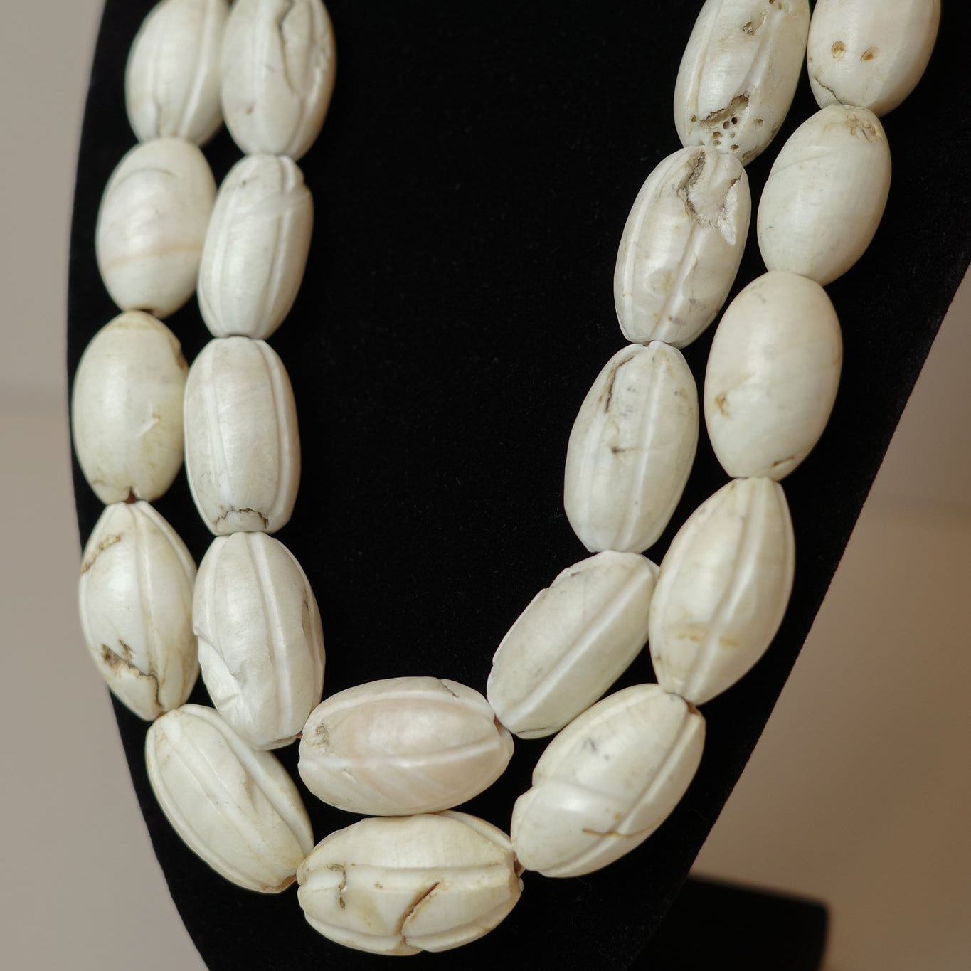 Handmade shell necklace from the Philippines