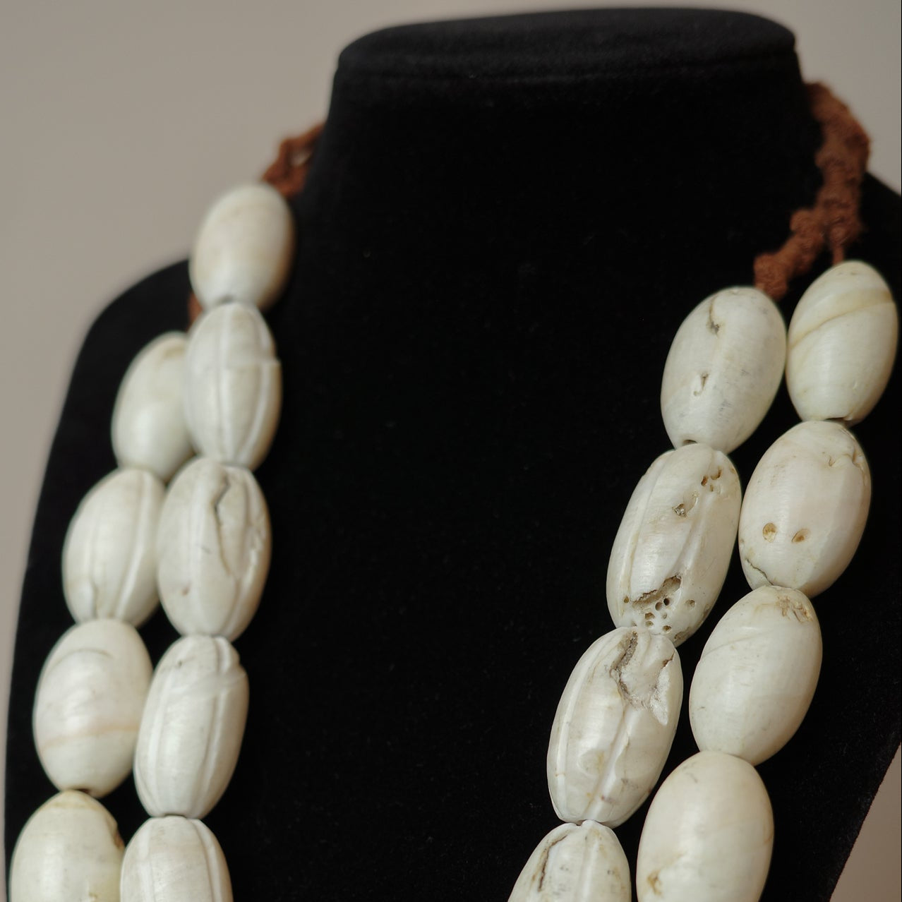 Handmade shell necklace from the Philippines