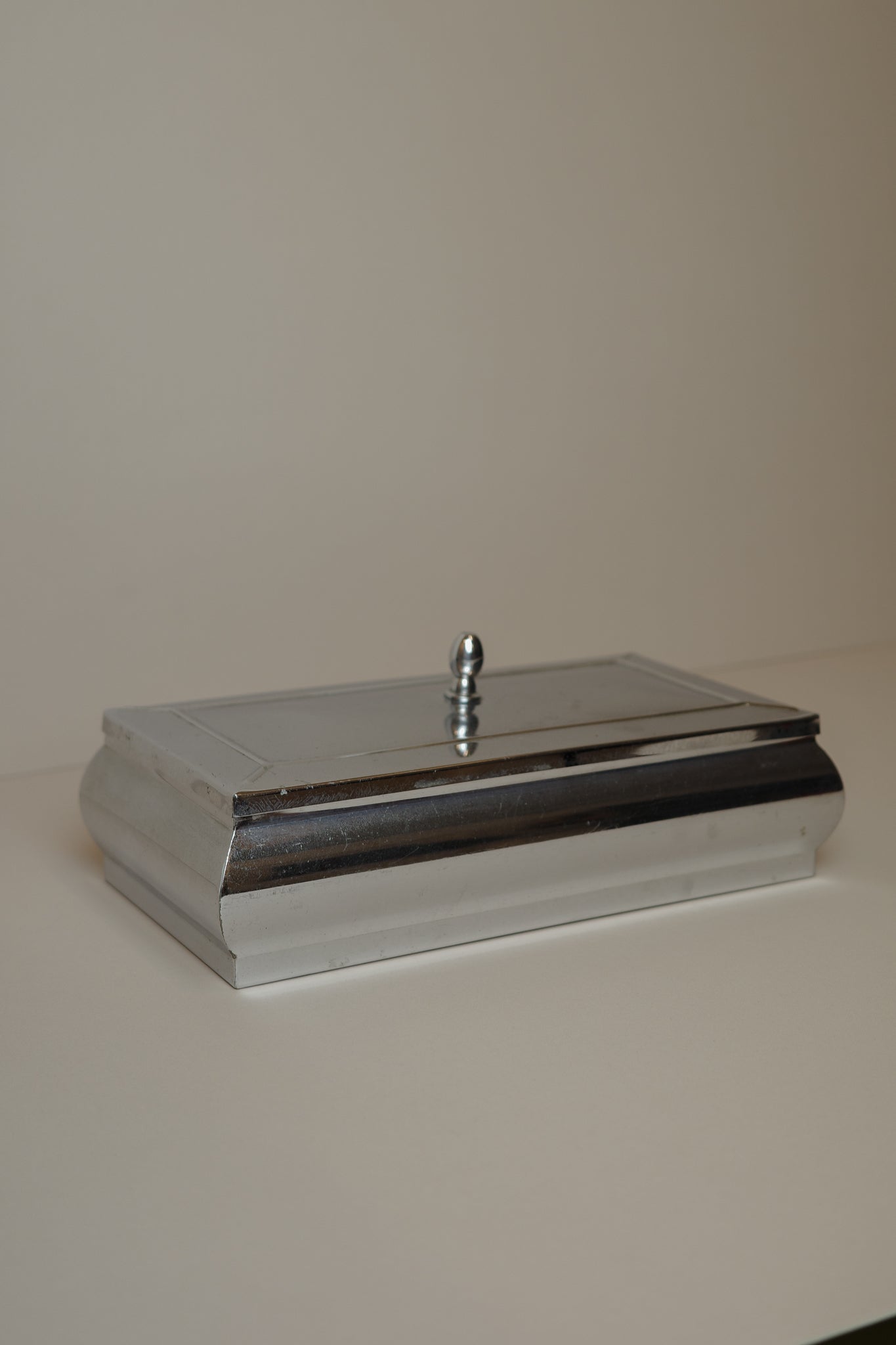 Chrome Art Deco Box (1930s)