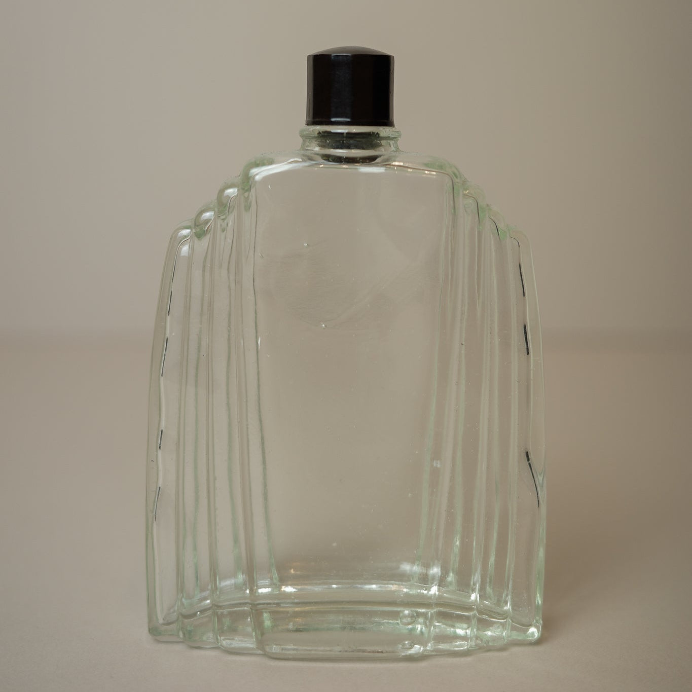 Art Deco Glass Bottle (1930s)