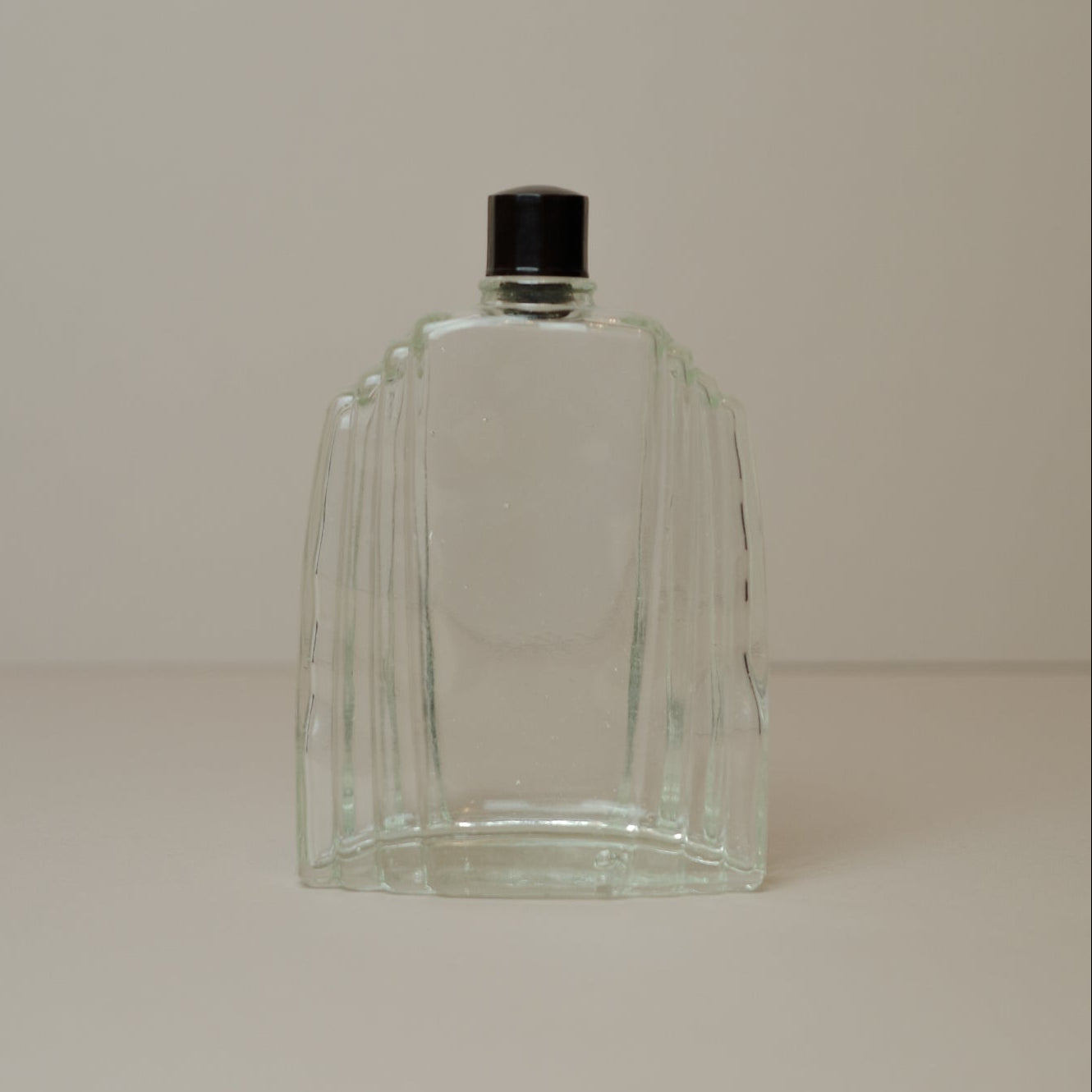 Art Deco Glass Bottle (1930s)