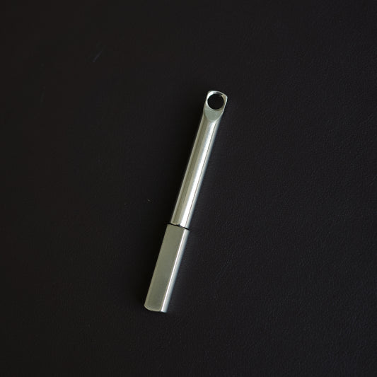 1940s slim cylindrical pendant