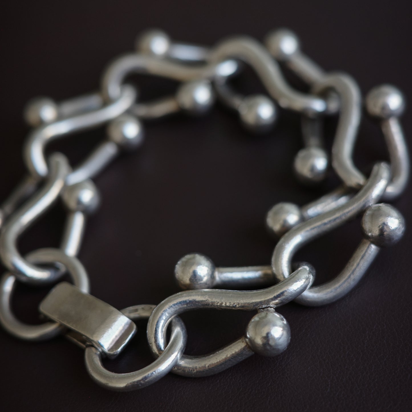 French rare modernist bracelet