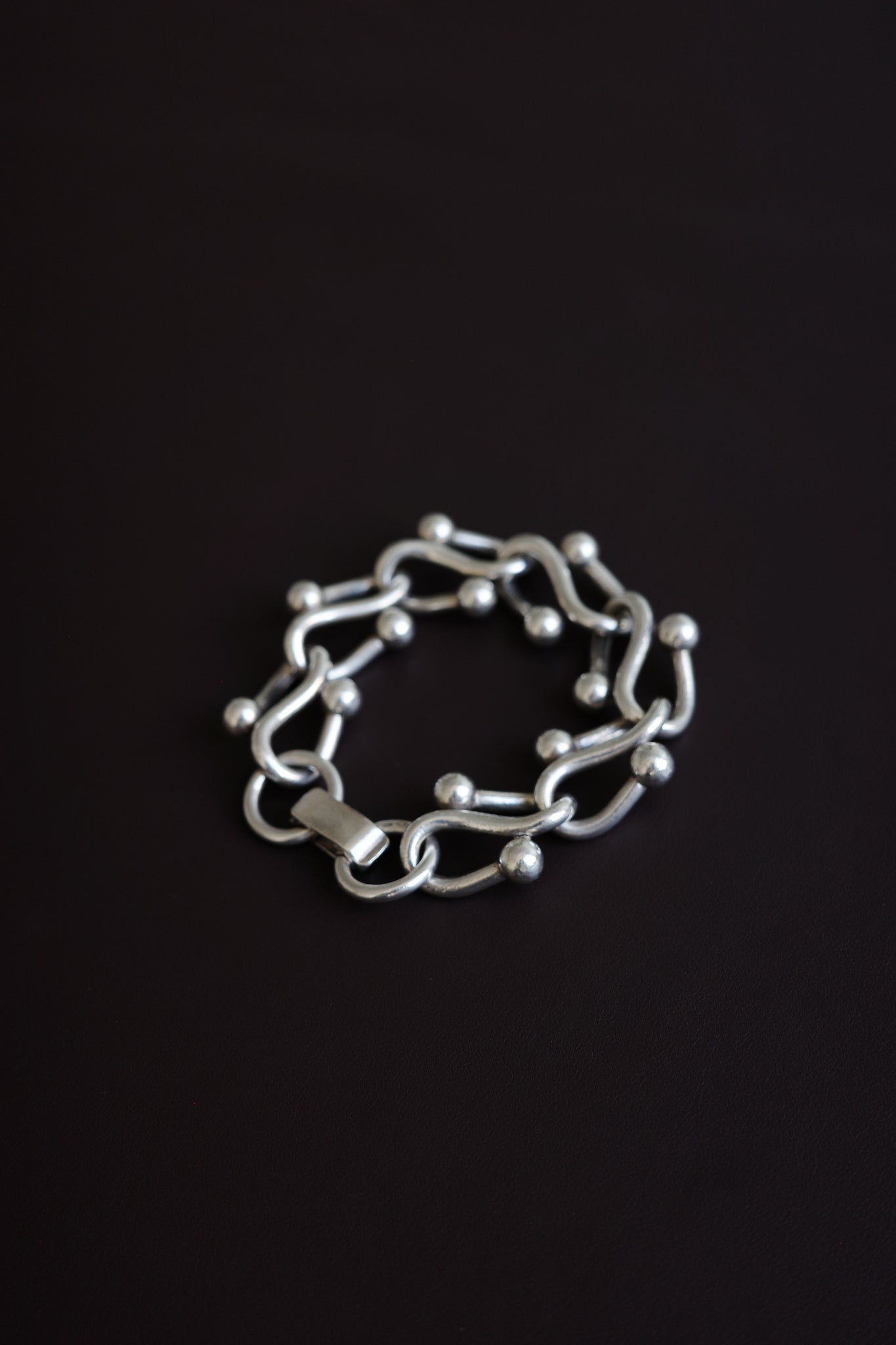 French rare modernist bracelet