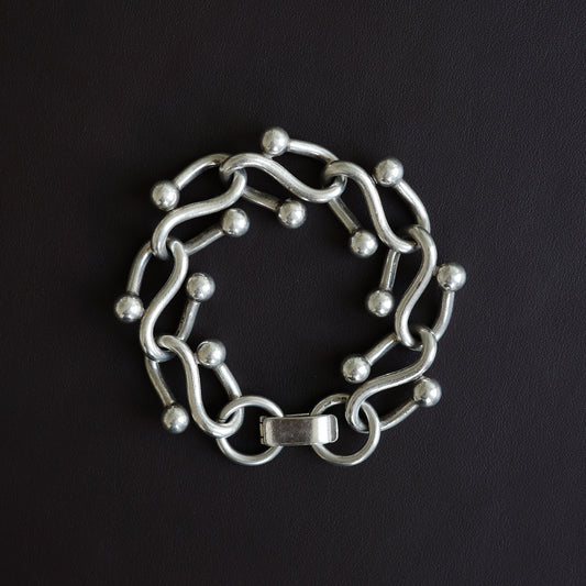French rare modernist bracelet