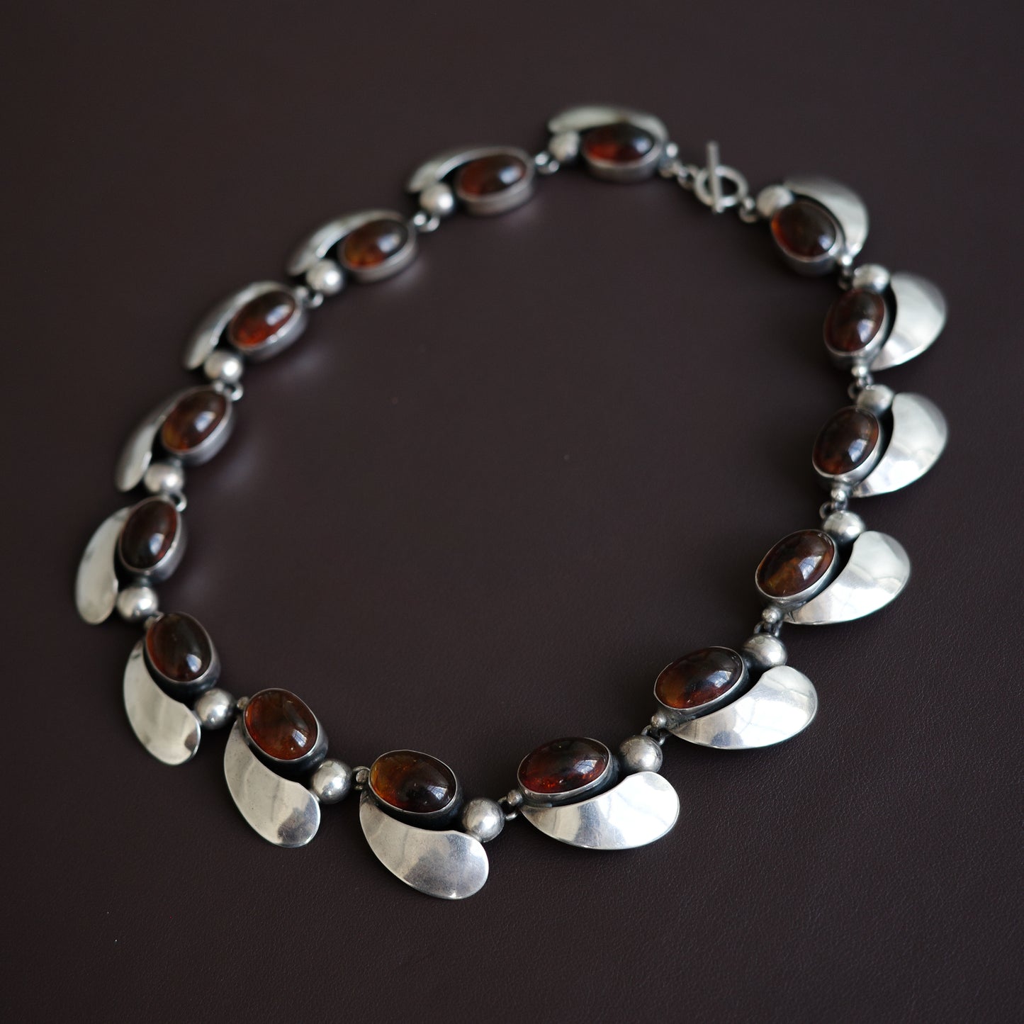 Amber neck piece by Carl Ove Frydensberg