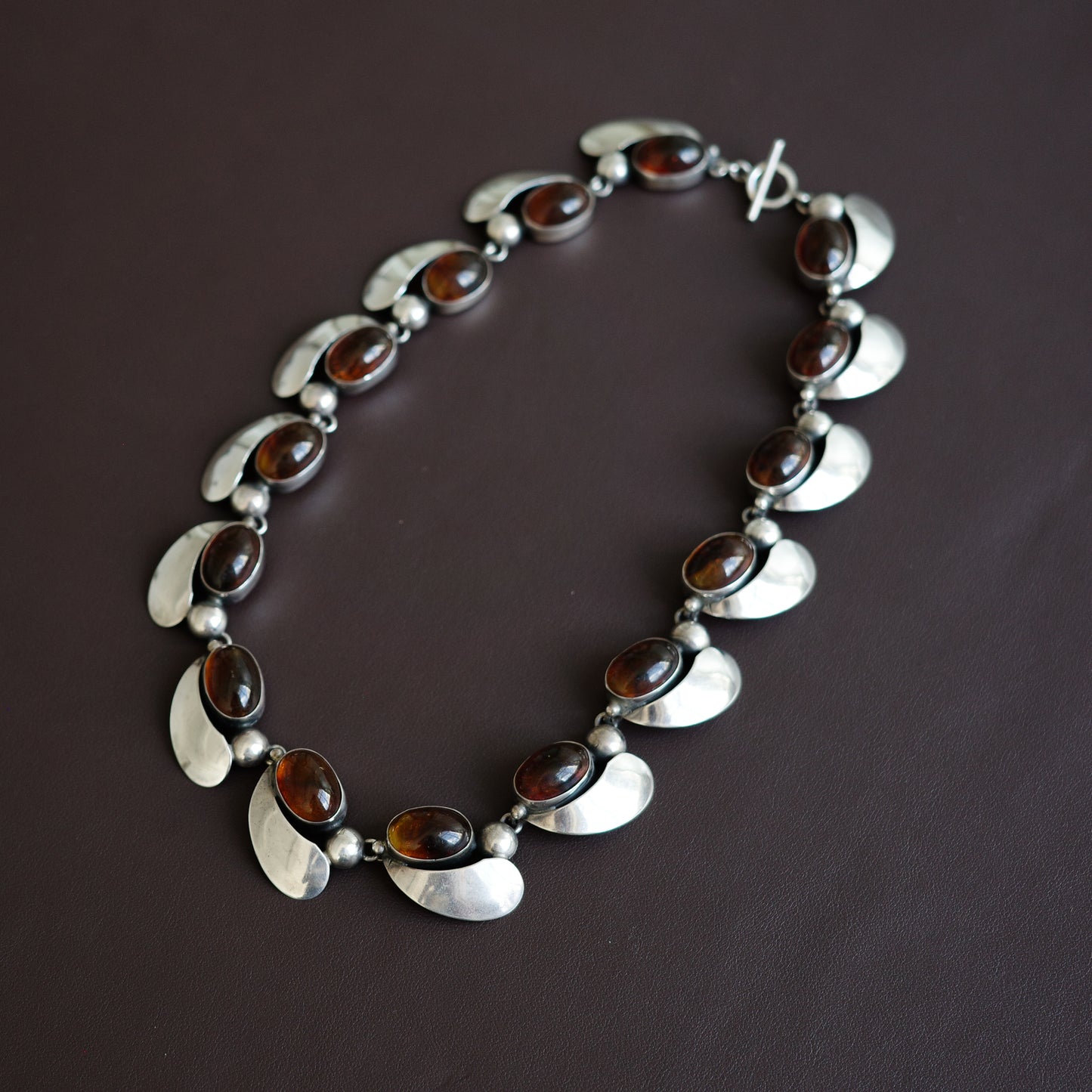 Amber neck piece by Carl Ove Frydensberg