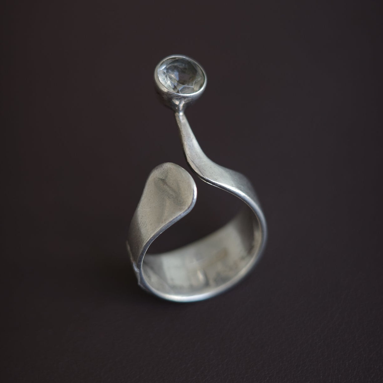 Finnish 1970s sculptural ring