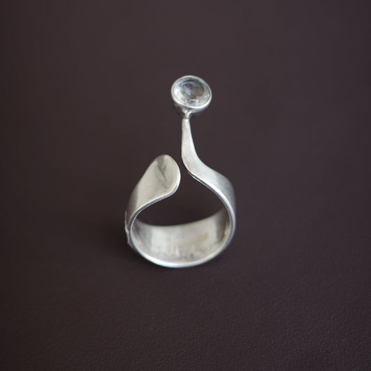 Finnish 1970s sculptural ring