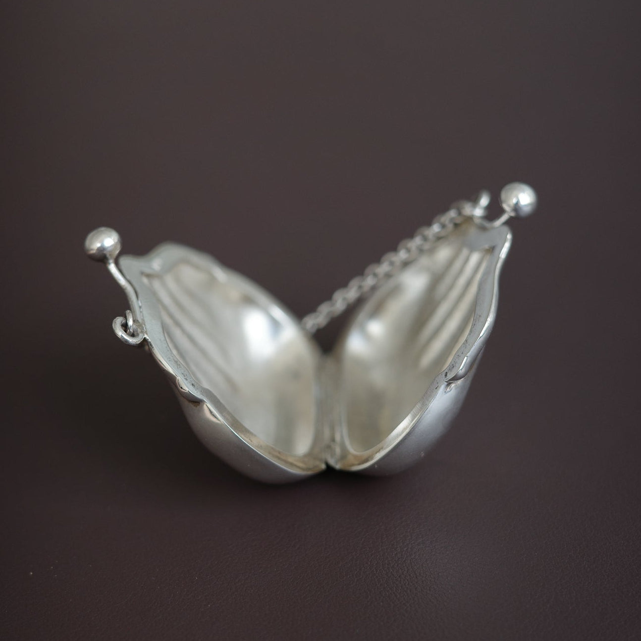 Antique pill pouch