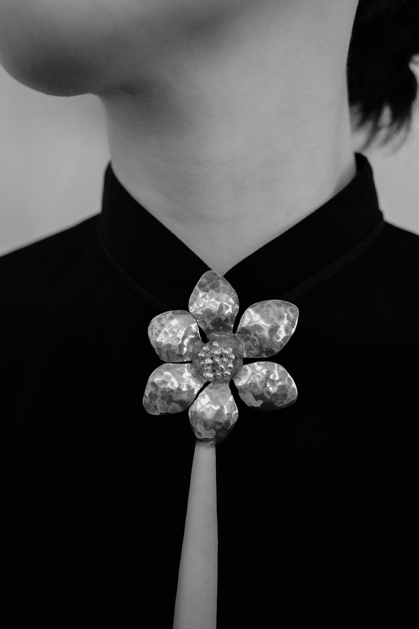 Studio Crafted flower pendant