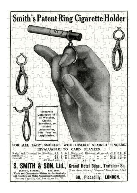 1920s Ring Cigarette Holder