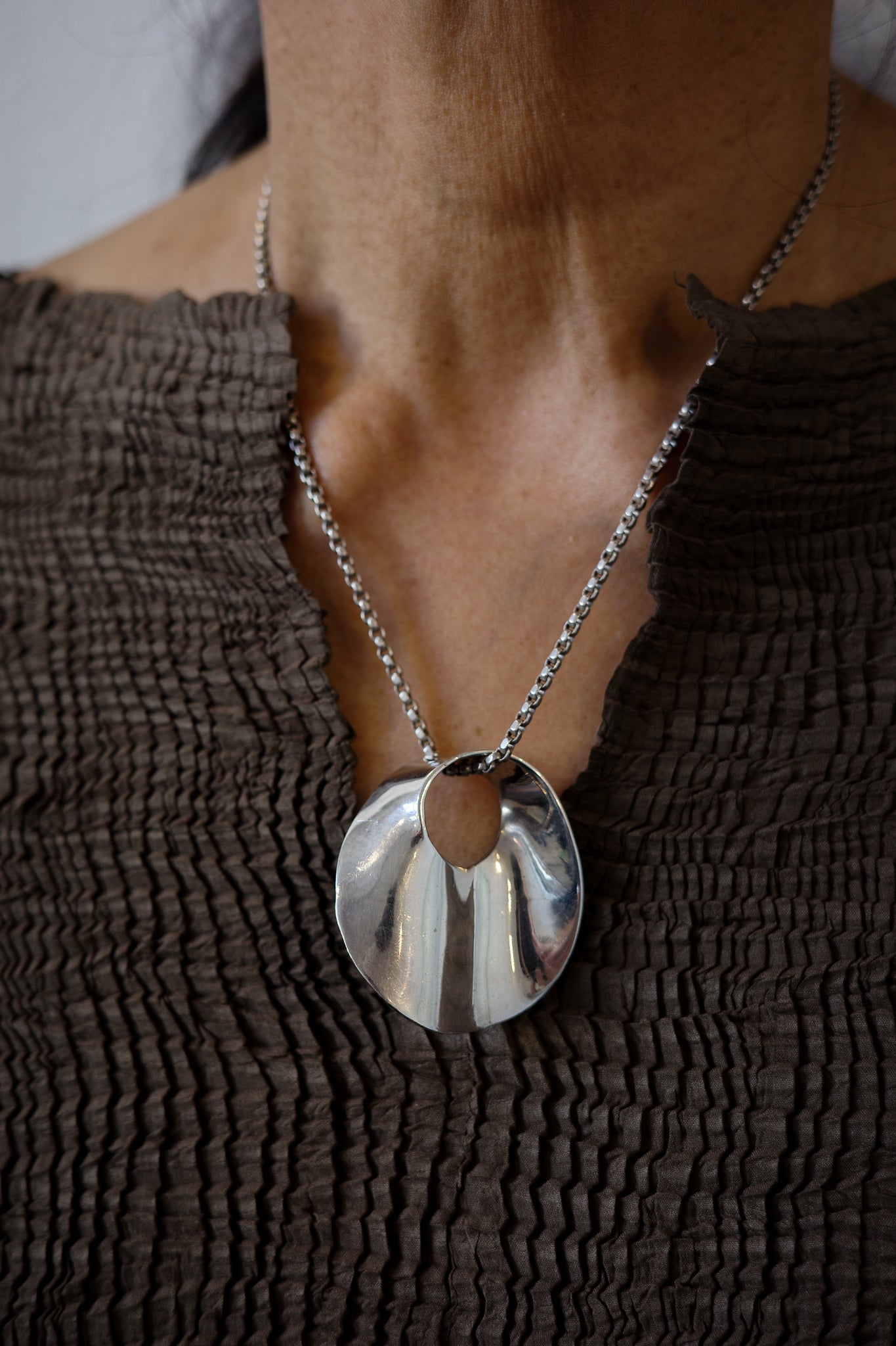 Mid-Century Taxco brooch and pendant
