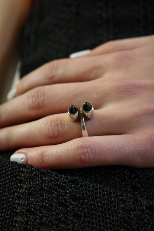  Elis Kauppi Finland Modernist silver ring 