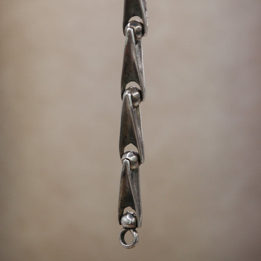 Indonesian free-shape link chain bracelet