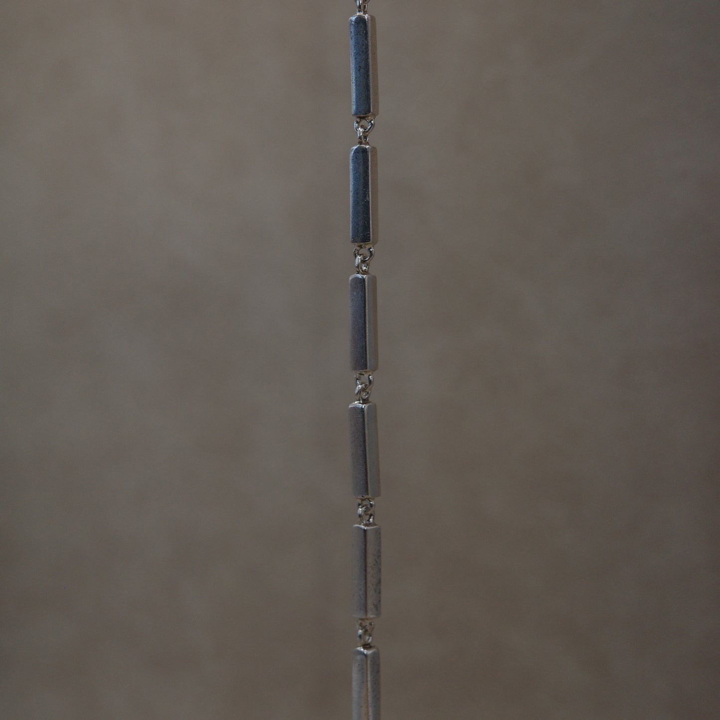 ESPIRIT rectangular link necklace