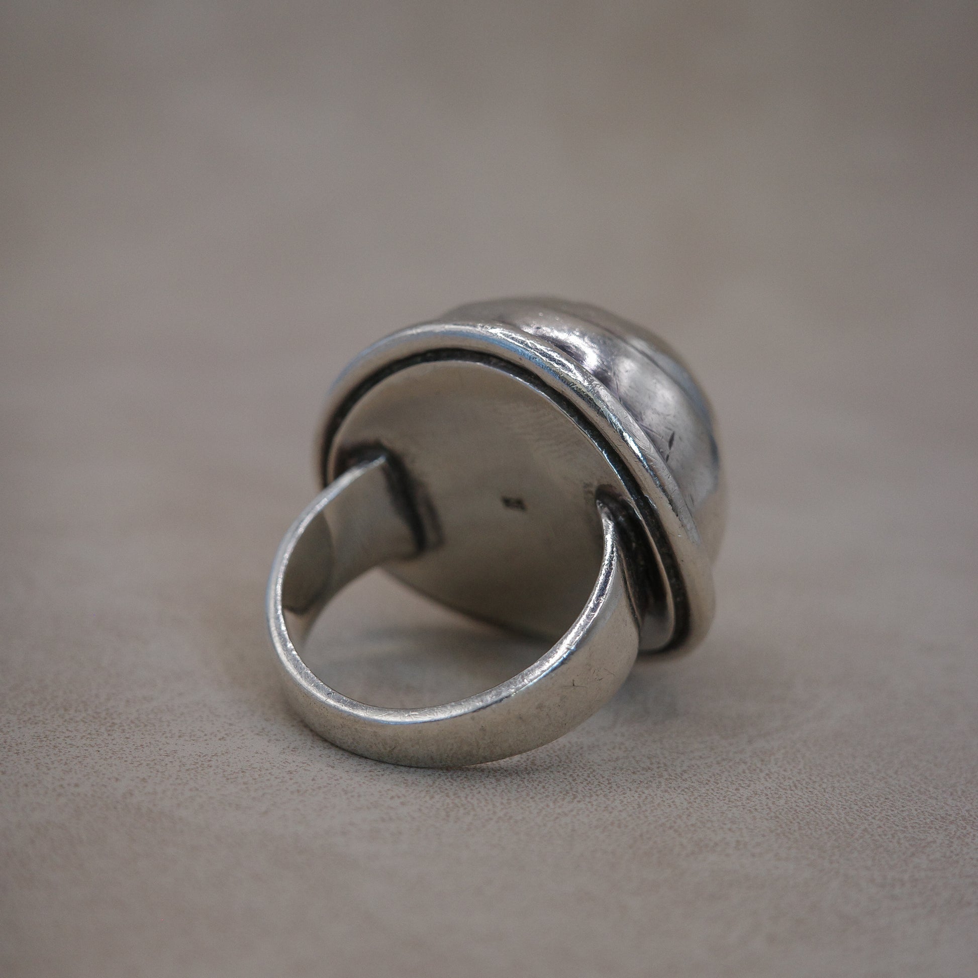 Statement sterling dome ring
