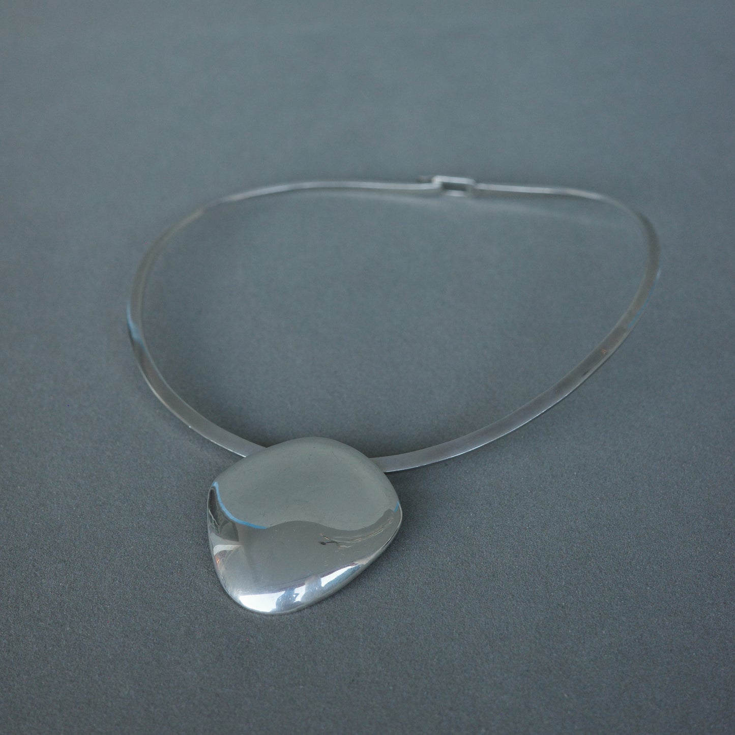 Taxco bold pendant – sterling silver
