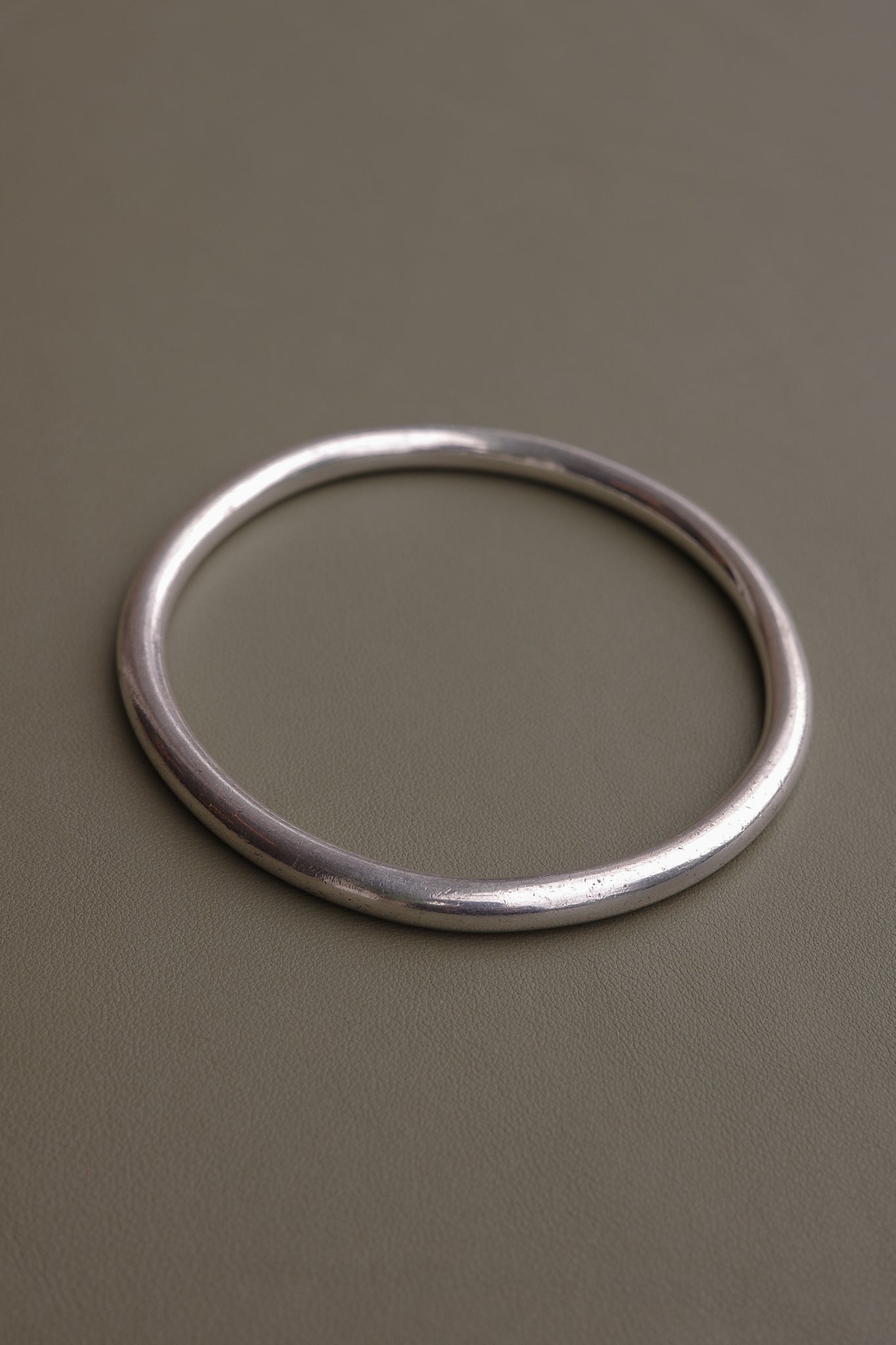 The Perfect Round Solid Sterling Bangle