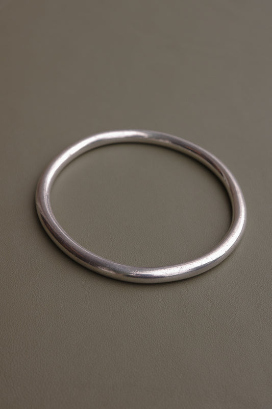The Perfect Round Solid Sterling Bangle