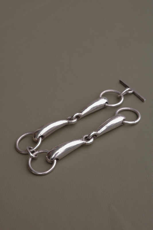 Solid Horse Bit Link Bracelet
