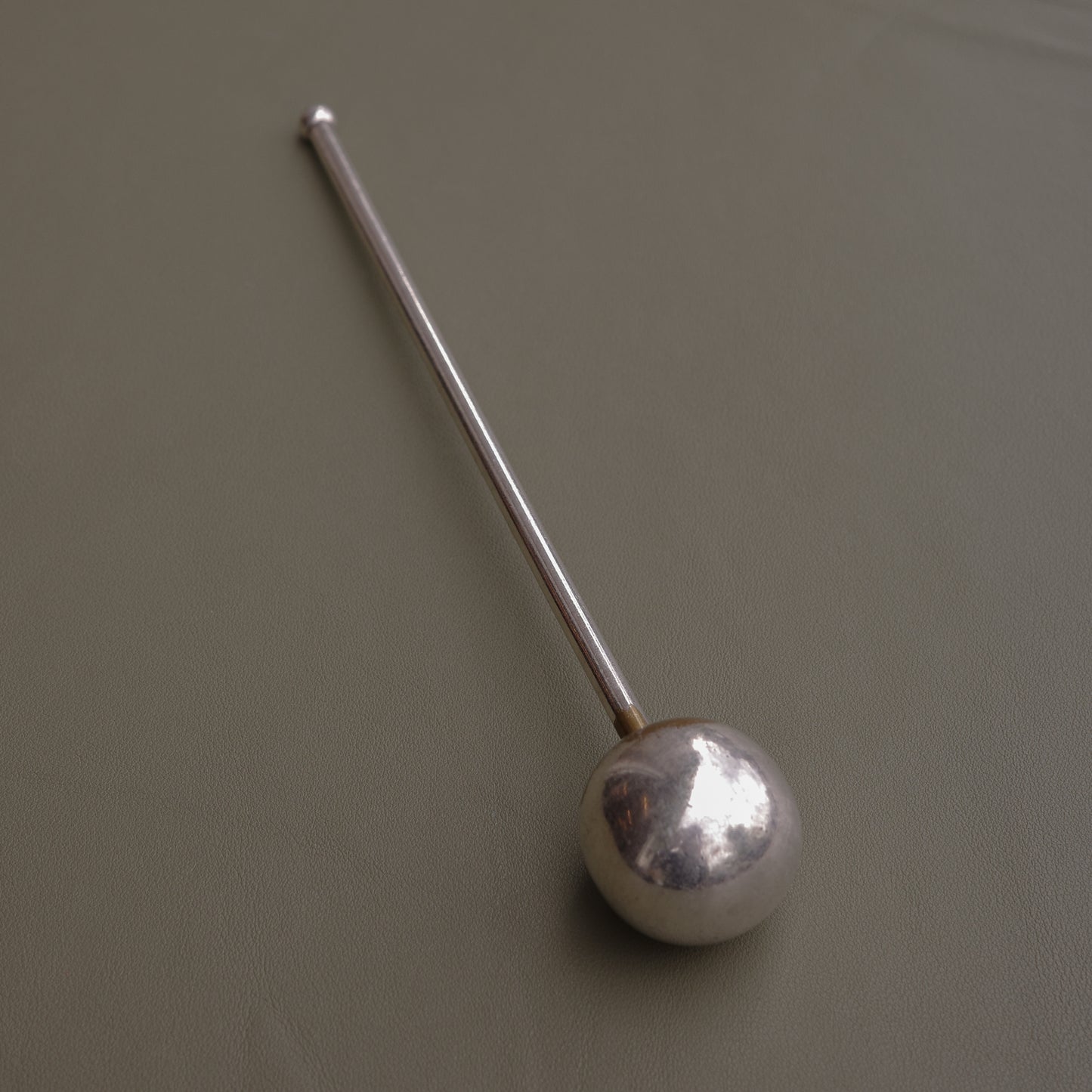Silver-plated hair pin