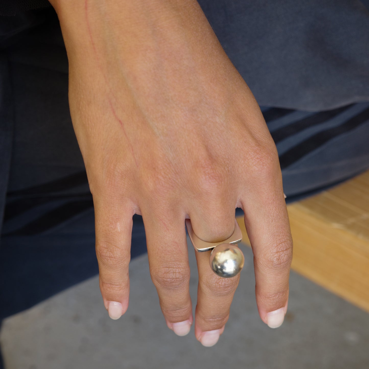 Scandinavian Sphere Ring