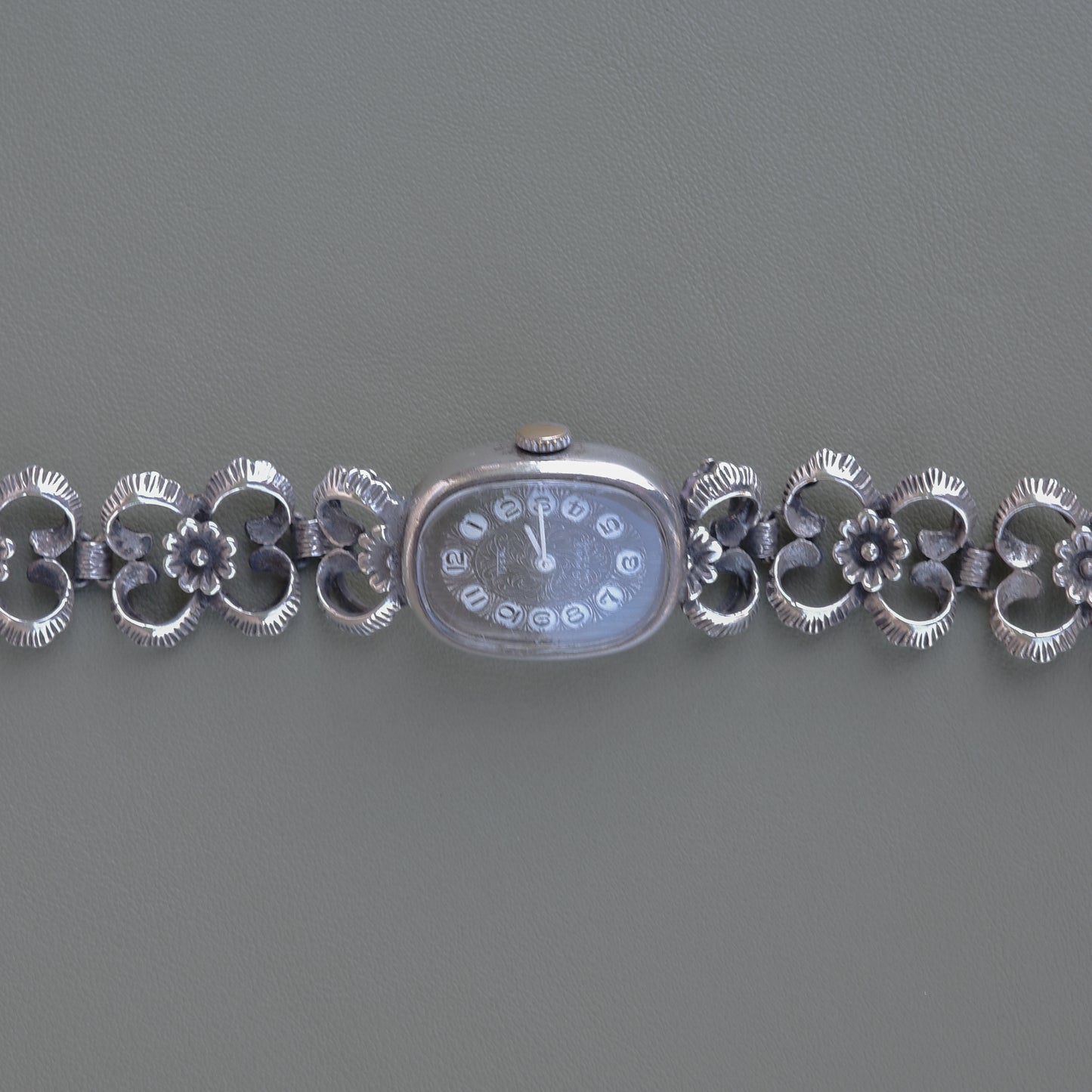 1950s Tusal Floral Watch