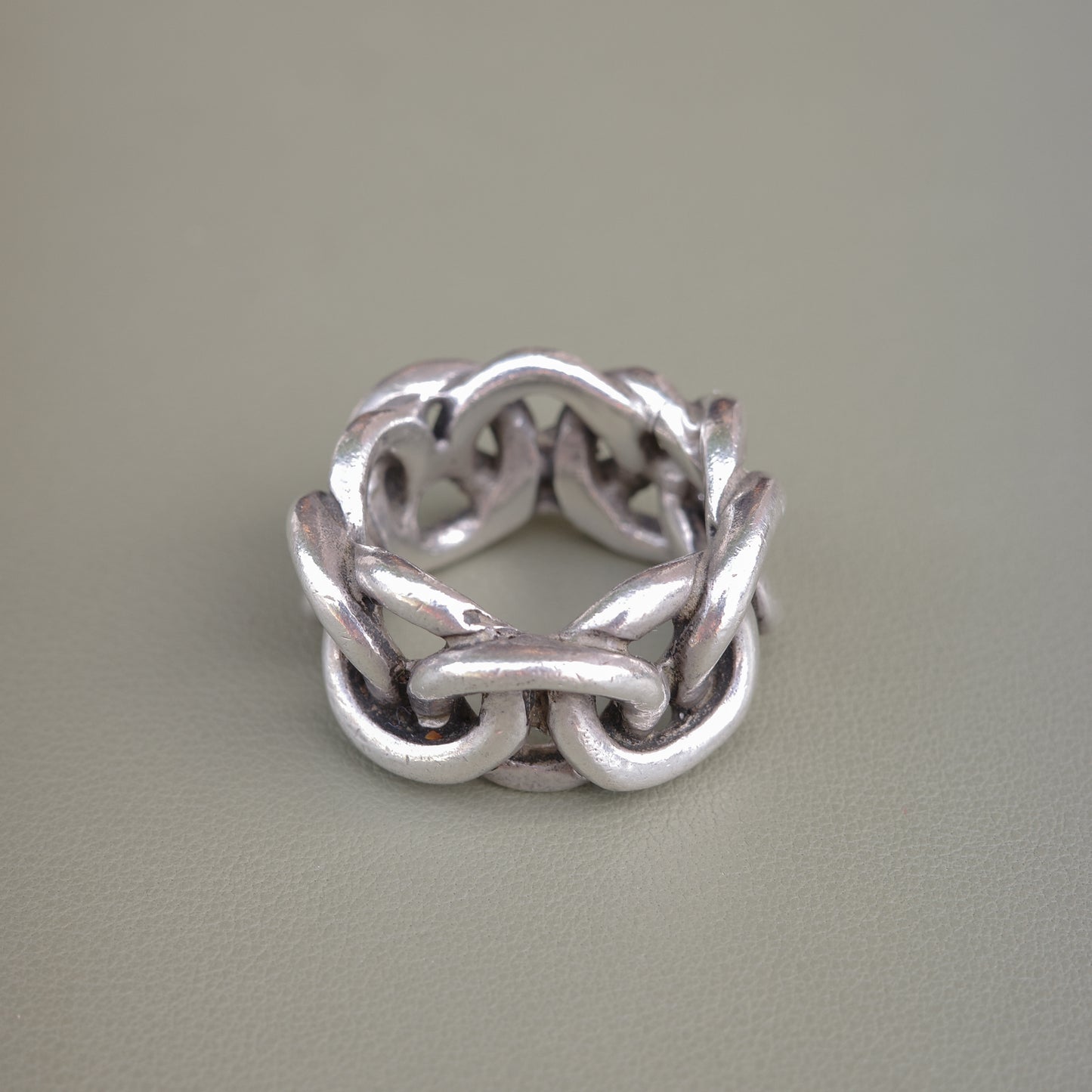 Solid Heavy Braided Ring