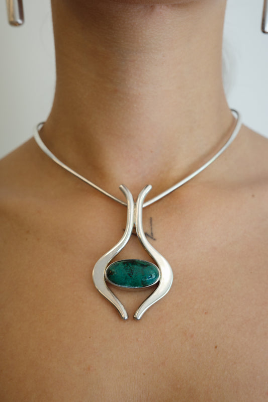 Rare Modernist Neck Piece By Niels Erik From