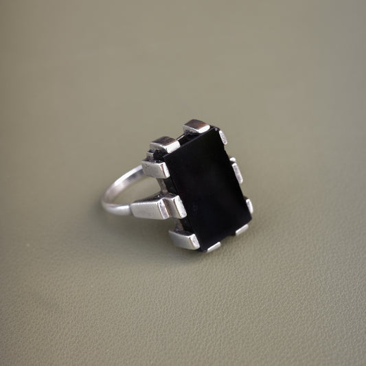 Art Deco Square Ring
