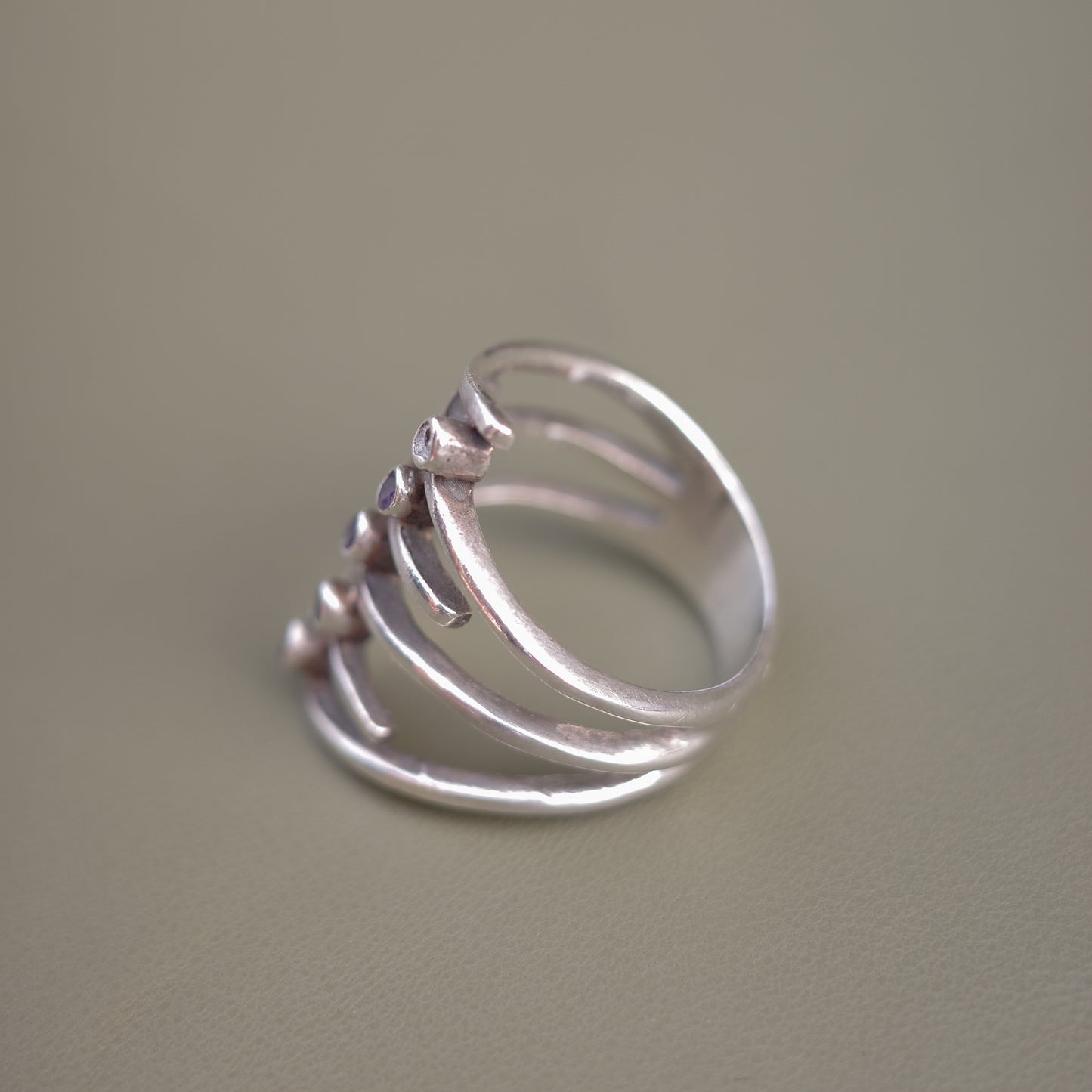 Amethyst Wrap Ring