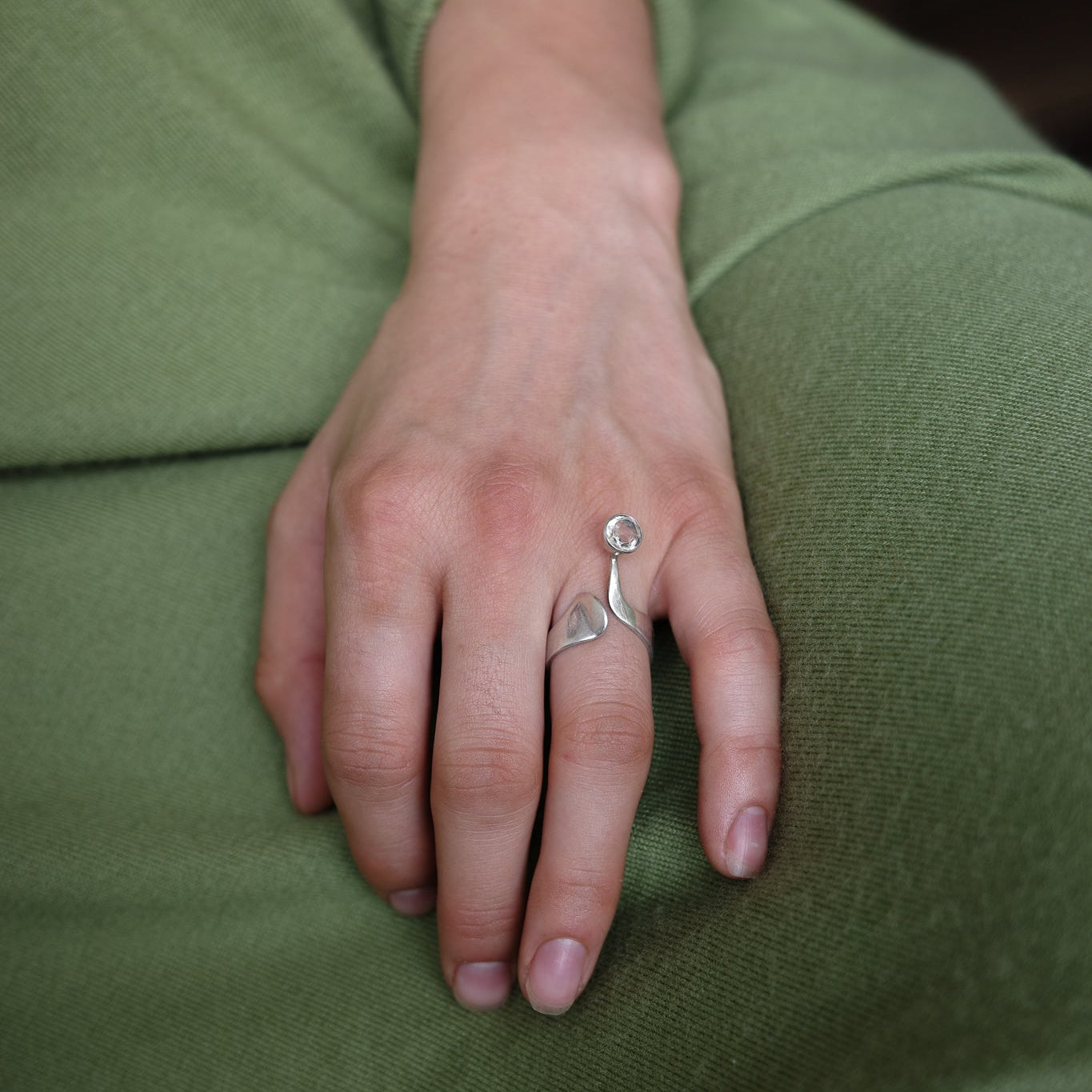 Finnish 1970s sculptural ring
