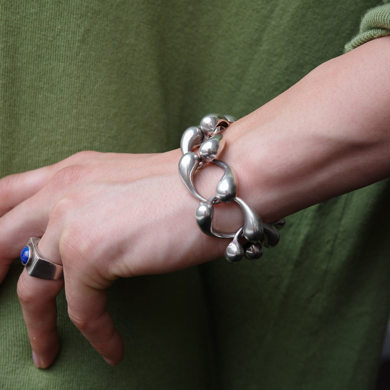 Swirl bracelet by Charles Krypell