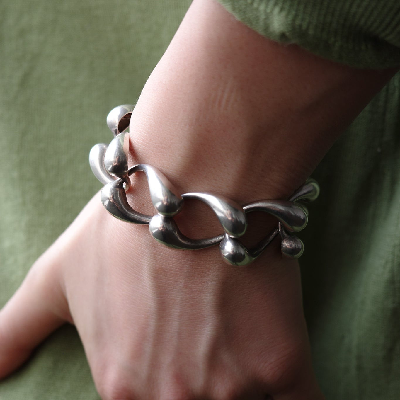 Swirl bracelet by Charles Krypell