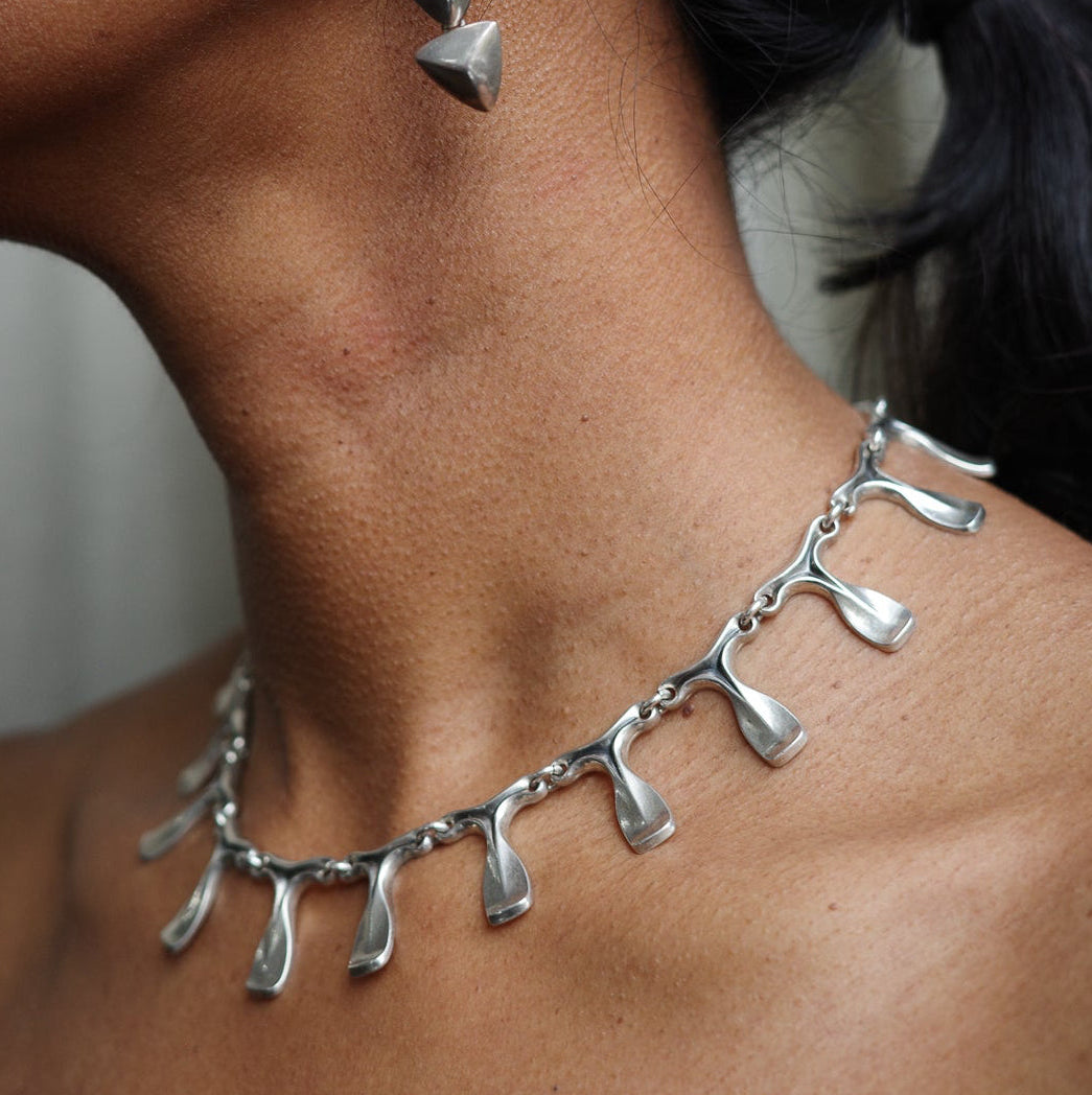 Studio-crafted 60s neck piece
