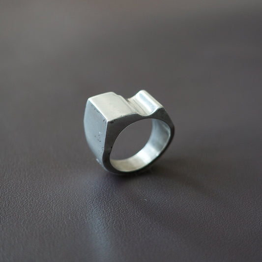 Brutalist geometric piece