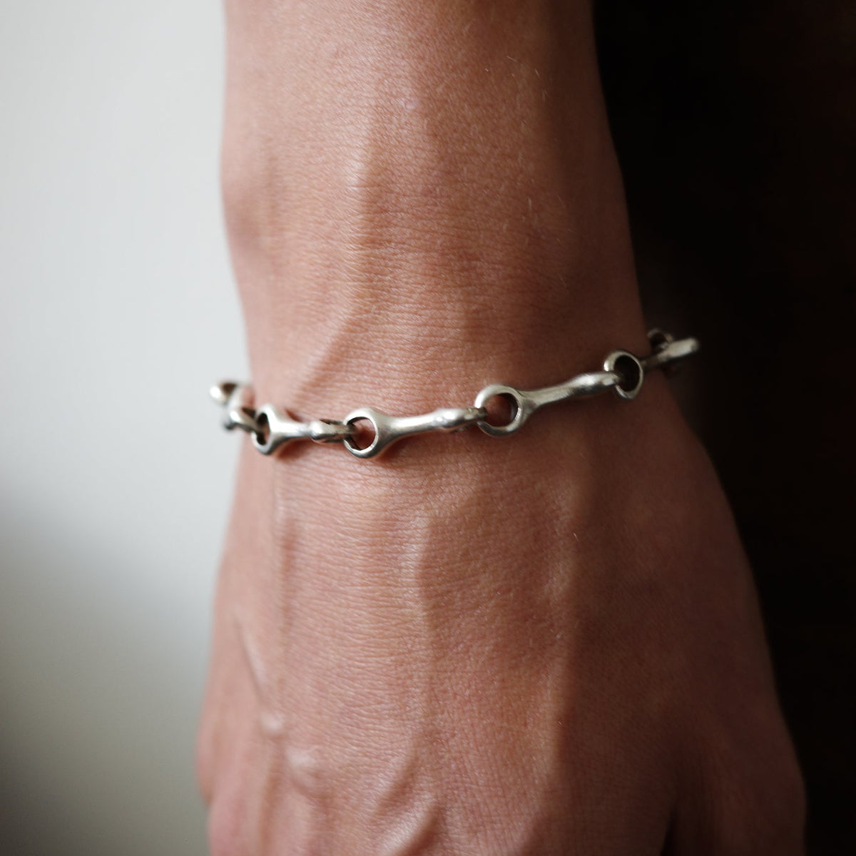Bone link bracelet
