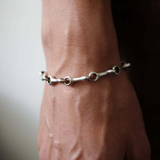 Bone link bracelet