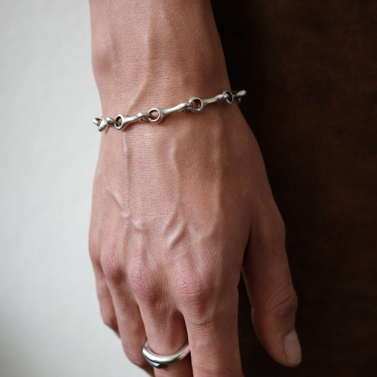 Bone link bracelet